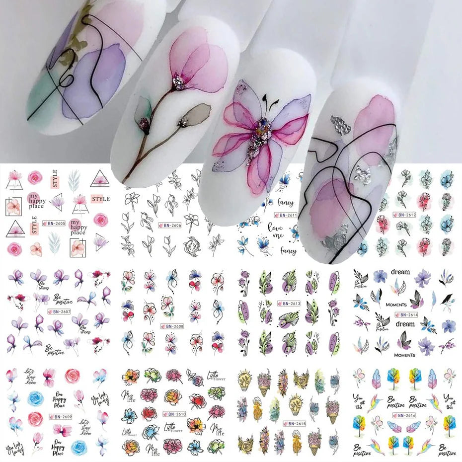 CharmedNails: All-in-One Nail Art Stickers