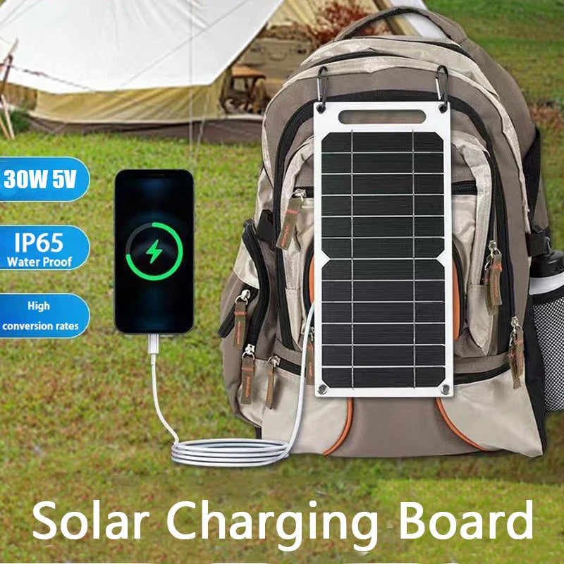 EcoCharge 30W Solar Panel